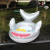 Inflatable toy new creative cartoon animal PVC inflatable fish boat swimming ring environmental protection children swim