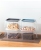 J52-0322 Rectangular Transparent Crisper with Handle Refrigerator Crisper Food Storage Box with Lid Storage Box
