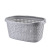 The Factory direct hand plastic basket bathroom laundry basket Hollowed out -out laundry basket