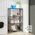 Kitchen Shelf Balcony Floor Multi-Layer Trolley Microwave Oven Storage Rack Foldable Storage