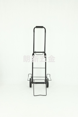 Old Man's Car Shopping Cart with Large Bearing and Heavy Load Portable Foldable Hand Buggy Supermarket Trolley Pull Double-Wheel Trolley