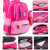 Primary School Student Schoolbag Children Backpack Wear-Resistant Shoulder Pad Portable Burden Alleviation Leisure Backpack Grade 1-3-6 2227