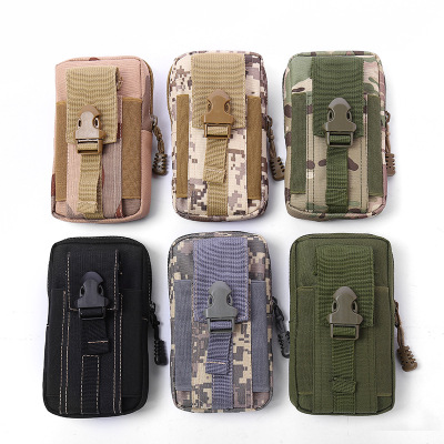 Manufacturers Direct sports Camouflage men waist belt wearing multi-functional leisure bags Mobile phone bags wholesale cross-border