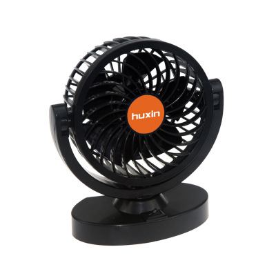 Huxin mini car fan omni-directional adjustable speed car Fan Truck 24V HX-T306