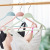 Plastic household adult clothes hanger non-slip Seamless clothes hanger clothes imitation wood can be hung trousers