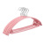 5 packed arc - shaped PVC Coated Hanger semicircle Thickened traceless non - skid clothes rack High load bearing hanger