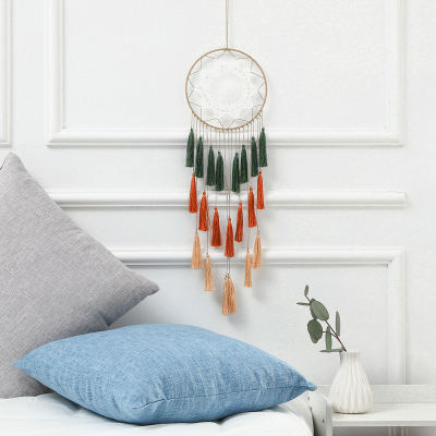 New Dreamcatchercatcher, creative Tassel and Handmade Hooks flower dream catcher Decorative Pendant