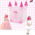 Children's Tent Princess Castle Game House Crown Yurt New Hot Selling Folding Tent Game Fence Ball Pool