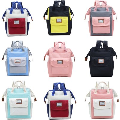 Cross - border mommy bag in multi - function upgraded version of fashion clamp - on backpack is suing portable mother and child bag manufacturers direct