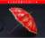 Red umbrella wedding go out with Red umbrella Bride umbrella dual use wedding umbrella retro high-end folding Chinese style umbrella
