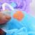 Manufacturers Direct Color sponge Bath ball with cotton cord bath ball Bath flower