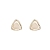 Silver needle Summer Cabinet Triangle Opal Stud Versatile Web Celebrity Hot style Superior Sense Earrings