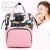 Cross - border upgraded version of mother bags leisure Oxford backpacks contrast color travel pack pregnant bags maternal and child bags wholesale