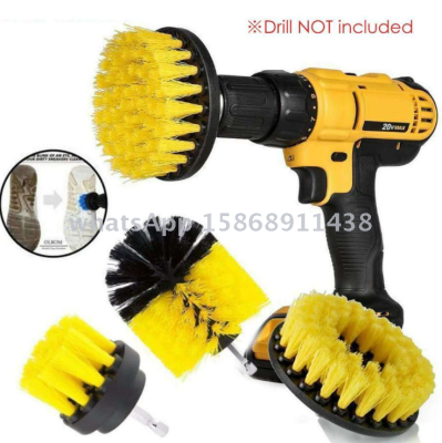 Multi-function electric drill brush floor carpet brush glass porcelain wheel hub brush bathroom brush gift