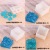 Diy crystal drop plastic mountain cliff block car pendant incense stone