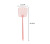 Creative and simple plain home screen fly swatter kitchen hollow - out insect swatter living room plastic long - handle mosquito swatter