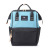 New female Korean version of a good quality contrast color backpack students Large capacity Bag Zipper Nylon College Wind backpack