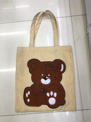 Cartoon canvas shopping bags
