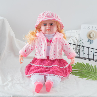 Customized Processing Vinyl Toy Simulation Doll Foreign Trade Figure Cloth Plastic Reborn Doll Factory Direct Sales
