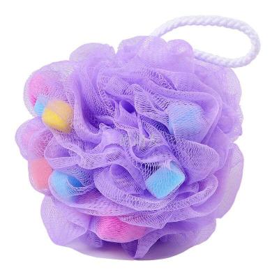 Manufacturers Direct Color sponge Bath ball with cotton cord bath ball Bath flower