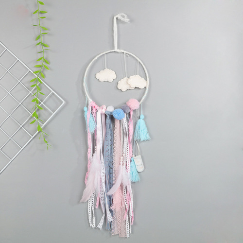 new cloud dream catcher indoor hanging decoration wedding scene layout shooting props handmade dream catcher
