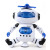 (1) Space Dancing Robot Intelligent Rotating Wind Flash Parade Boys Girls Children Electronic Toys Gifts Hot Sales