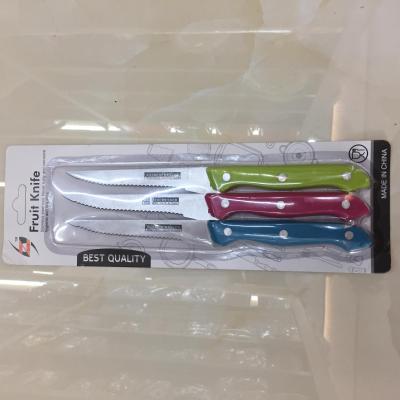 New Chinese Style Stainless Steel Fruit Knife Daily Necessities Stainless Steel Knife Used in Kitchen Factory Wholesale