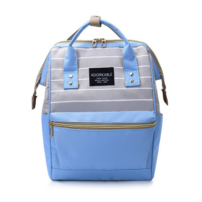 Wholesale  New large-capacity mommy bag customized 600D or multifunctional Mommy backpack women