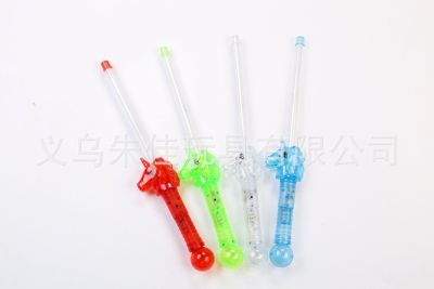 2020 Fashion Novelty Special fluorescent stick Luminous toy Booth Supply horse head luminous stick