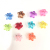 New Small Claw Clip Small Flower Smiley Face Strawberry Color Crystal Color Random Color Mixed