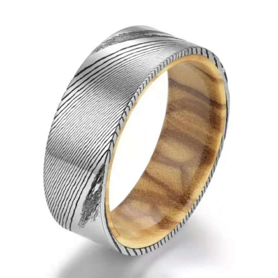 Damascus Steel Ring