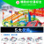 Hot Selling Changeable Double-Layer Electric Speed Rail Car City Electric Puzzle Assembled DIY Toy Train