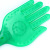 0995 Meridian Bat Silica Gel Soft Rubber Knocking Hammer Home Non-Slip Labor-Saving Massage Hammer Solid Color Palm Patting Stick