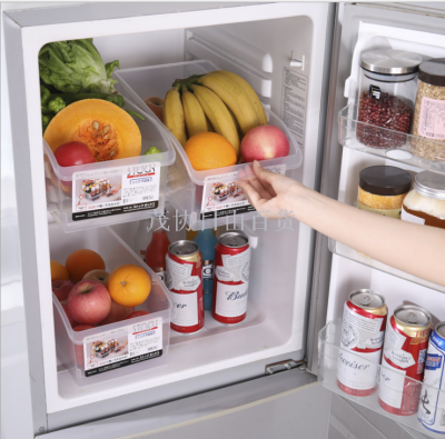 Refrigerate large rectangular drawer storage box refrigerate kitchen household vegetables and eggs