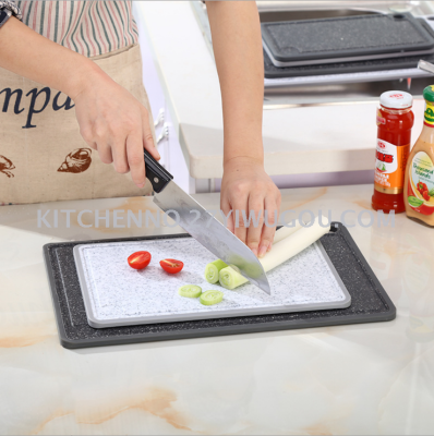 Imitation marble plastic cutting board moldy non-toxic fruit cutting board chopping board chopping board