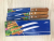 12PC/Box fruit knife with wooden handle 3 nail knife with wooden handle