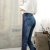 Jeans fashion manageable Slimming Slimming buttock Hot selling style plus Q8847