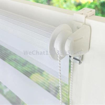 Roller Shutter Curtain Punch-Free Lifting Pull Bead Roller Shutter Living Room Toilet Balcony Day & Night Curtain Door Curtain Customization Manufacturer