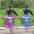 Pneumatic colored transparent spray bottle flower watering spray bottle gardener's large spray bottle