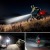 USB Rechargeable Bicycle Headlight 2255 Strong Light Riding Mountain Bicycle Lights Warning Signal Lamp Night Riding Lighting Lamp