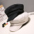 Hat female fashion British Duck Tongue Navy Hat female Spring Summer versatile Beret Web Celebrity cotton octagonal Hat