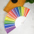 Manufacturers direct sales of rainbow pattern plastic rainbow fans gay fans with pride section fans