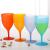 Tj-1845 plastic non-toxic candy colored goblet