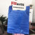 Big Blue Vest Bag Garbage Bag Household Thickened Disposable Portable Garbage Plastic Bag Customizable Wholesale