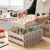 Egg Shelf Tray for Refrigerator Fresh-Keeping Kitchen Storage Box Egg Grid Drawer Plastic Shockproof Drop-Resistant