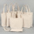 Factory Direct Sales Gift Packaging Bag Advertising Storage Burlap Handbag Printing Shopping Sack Custom Logo