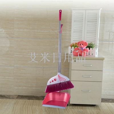 Tj-611 broom dustpan cleaning set Household household daily bedroom living room floor broom dustpan combination