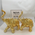 Ceramic elephant furnishing a piece of handicrafts decorative European small fresh and versatile waterproof