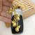 Good Luck Irregular Borehole Keychain Fu Lu Pendant Gift Small Wholesale Stall Supply