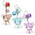 Key chain pendant bag accessories small gifts many cartoon magic color bear bell ornaments mobile phone gifts